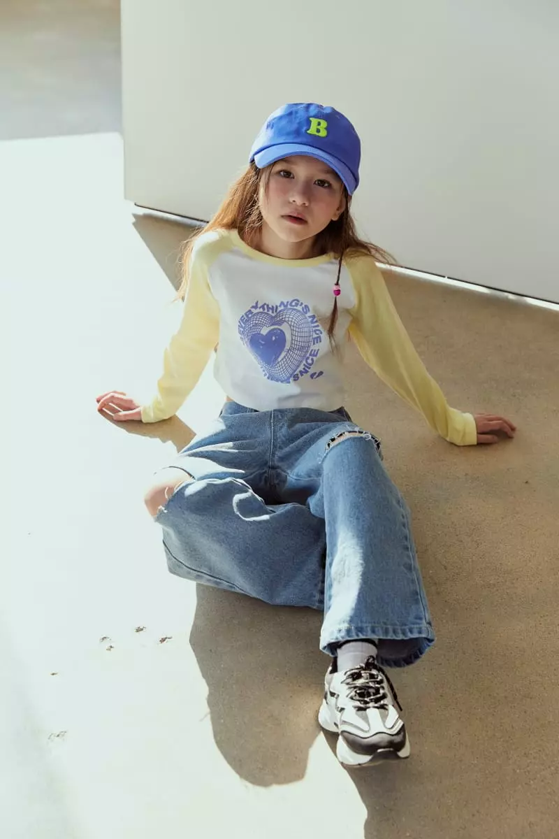 Lilas - Korean Children Fashion - #kidsstore - Hit Bbong Color Tee - 5
