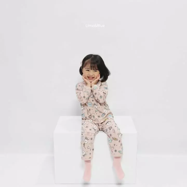 Lime & Blue - Korean Children Fashion - #childofig - Candy Rabbit Easywear - 8