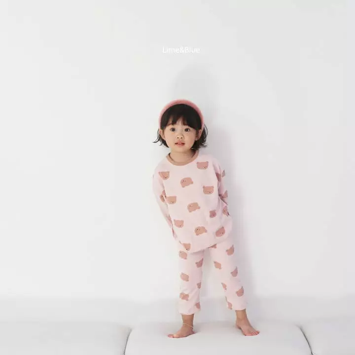 Lime & Blue - Korean Children Fashion - #designkidswear - Bear Easywear - 2