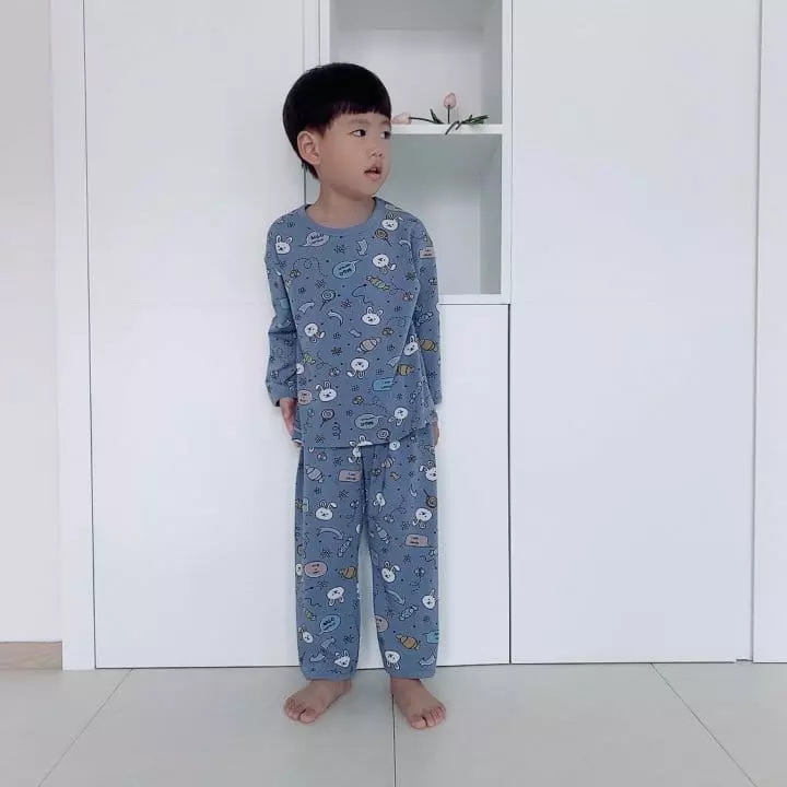 Lime & Blue - Korean Children Fashion - #discoveringself - Candy Rabbit Easywear - 12