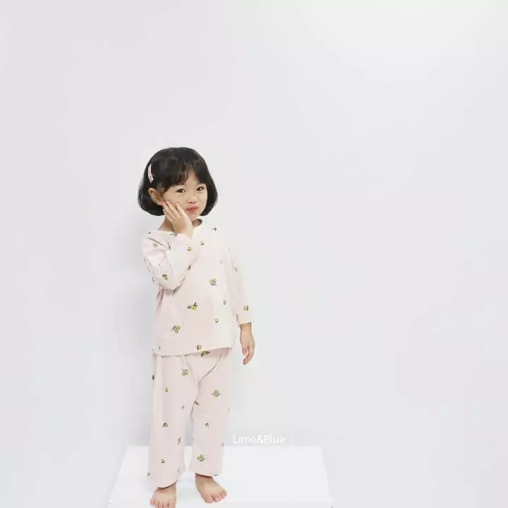 Lime & Blue - Korean Children Fashion - #fashionkids - Organic Olive Easywear - 9