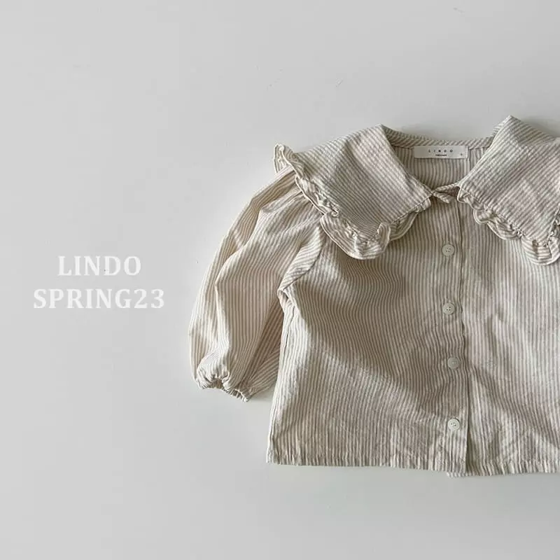 Lindo - Korean Children Fashion - #childofig - Frill Lyn Blouse - 4