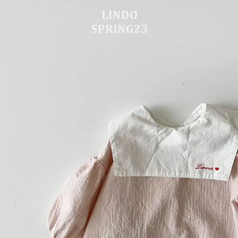 Lindo - Korean Children Fashion - #childofig - Lamor Collar one-piece - 7