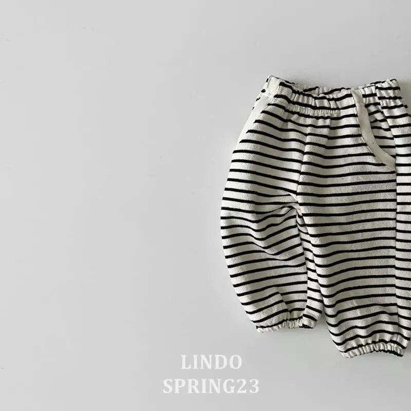 Lindo - Korean Children Fashion - #childrensboutique - Stripes Pants
