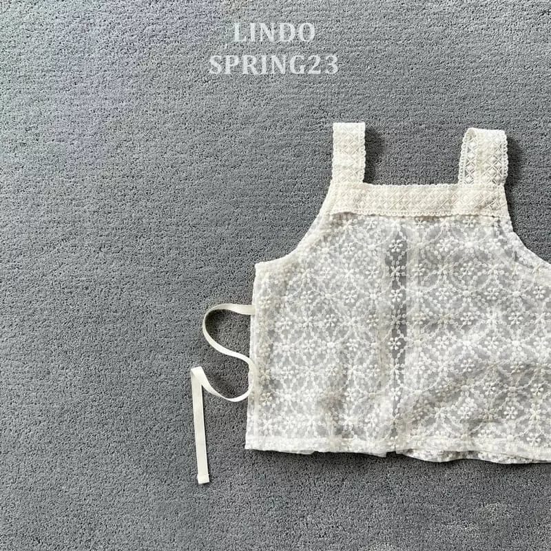 Lindo - Korean Children Fashion - #designkidswear - Lace Vest - 7