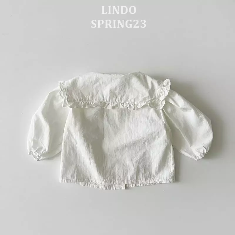 Lindo - Korean Children Fashion - #designkidswear - Frill Lyn Blouse - 6