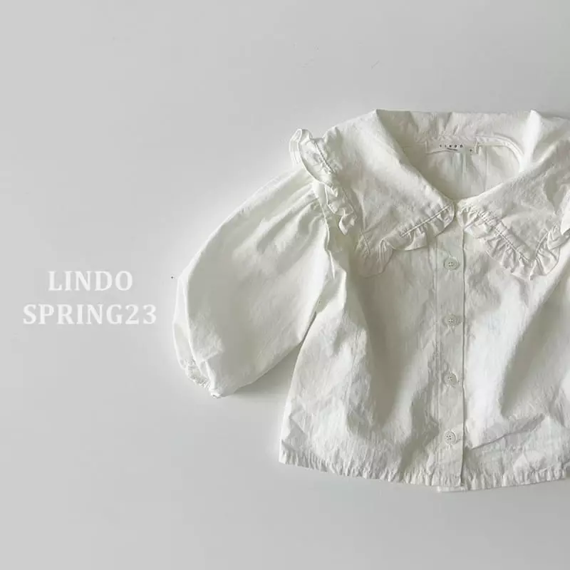 Lindo - Korean Children Fashion - #discoveringself - Frill Lyn Blouse - 7