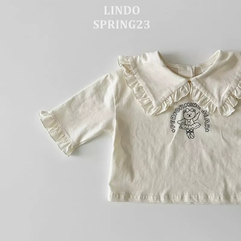 Lindo - Korean Children Fashion - #kidsstore - Billy Frill Tee - 6
