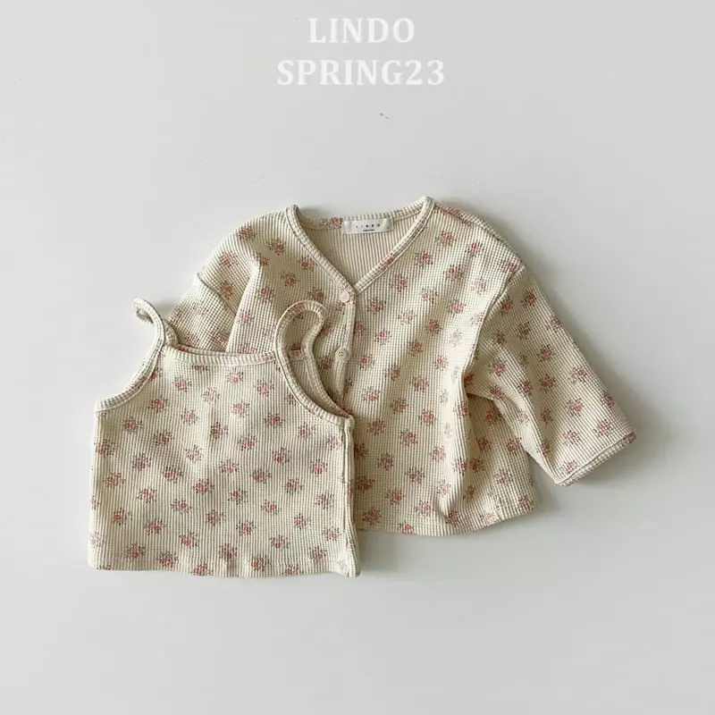 Lindo - Korean Children Fashion - #kidzfashiontrend - Loty Waffle Tee