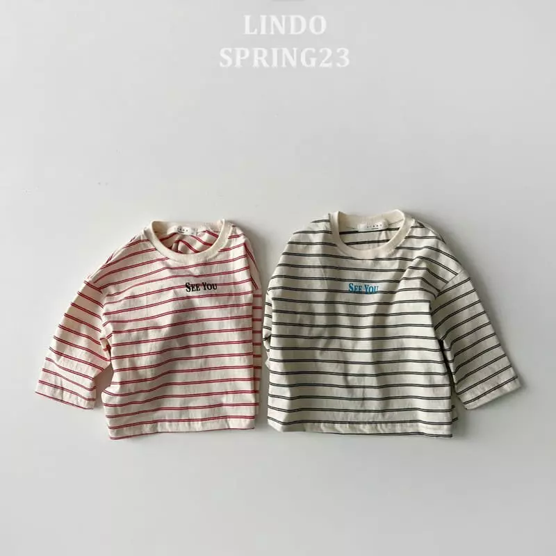 Lindo - Korean Children Fashion - #minifashionista - C  U Stripes Tee - 2