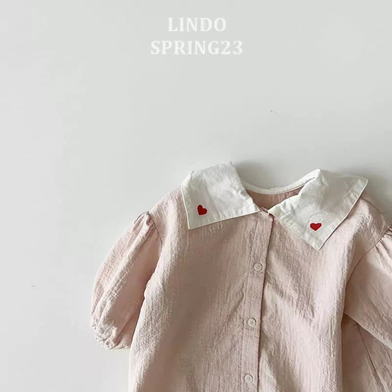 Lindo - Korean Children Fashion - #stylishchildhood - Lamor Collar one-piece - 6