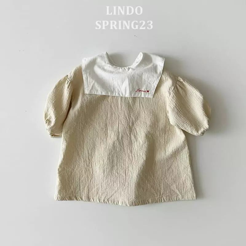 Lindo - Korean Children Fashion - #prettylittlegirls - Lamor Collar one-piece - 4