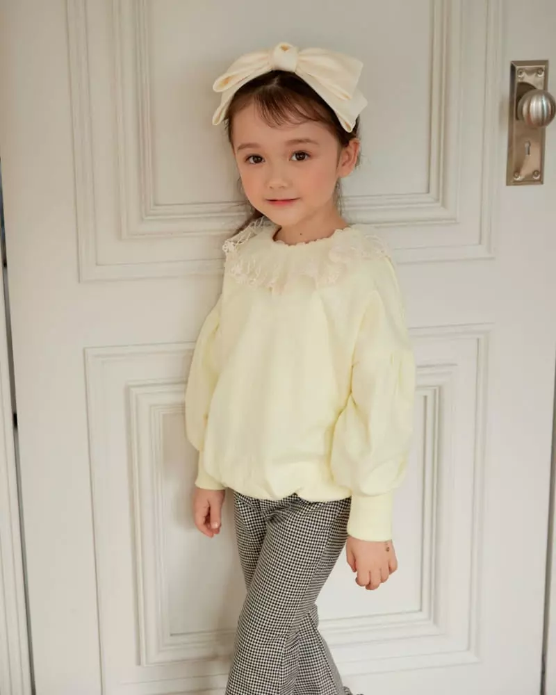 Loveplain - Korean Children Fashion - #fashionkids - Belle Sweatshirt - 6