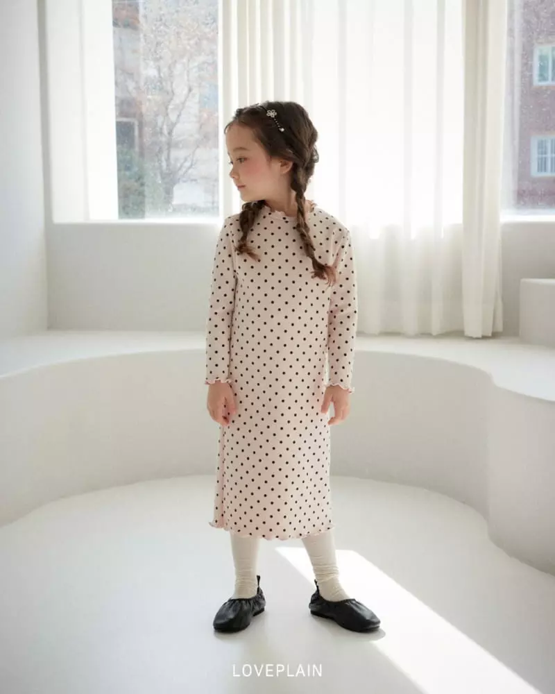 Loveplain - Korean Children Fashion - #minifashionista - Dot One-piece - 8