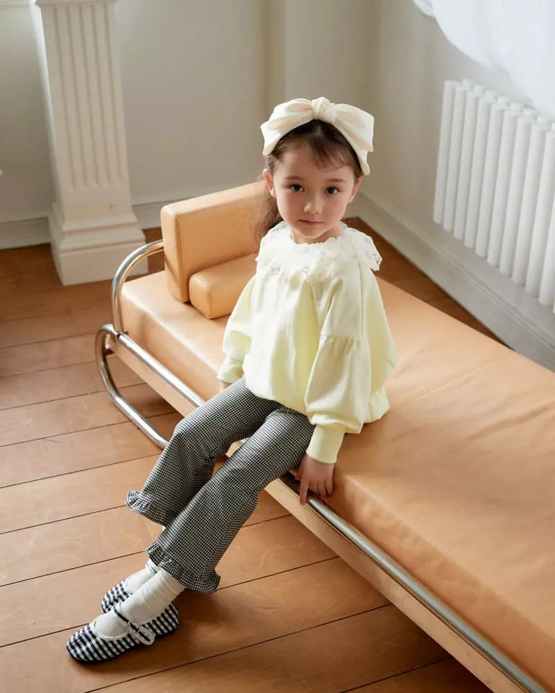 Loveplain - Korean Children Fashion - #minifashionista - Check Pants - 2