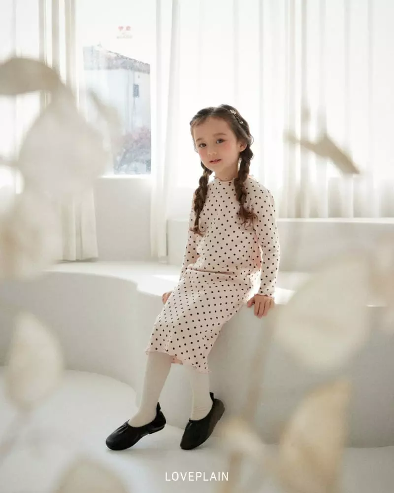 Loveplain - Korean Children Fashion - #prettylittlegirls - Dot One-piece - 9