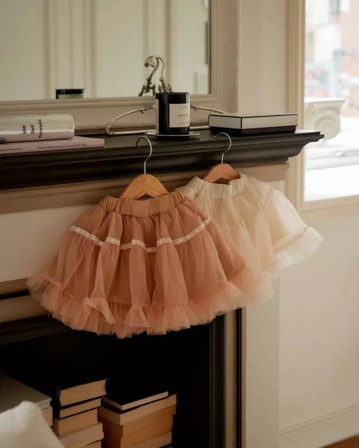 Loveplain - Korean Children Fashion - #prettylittlegirls - Creamy Tutu Skirt - 8