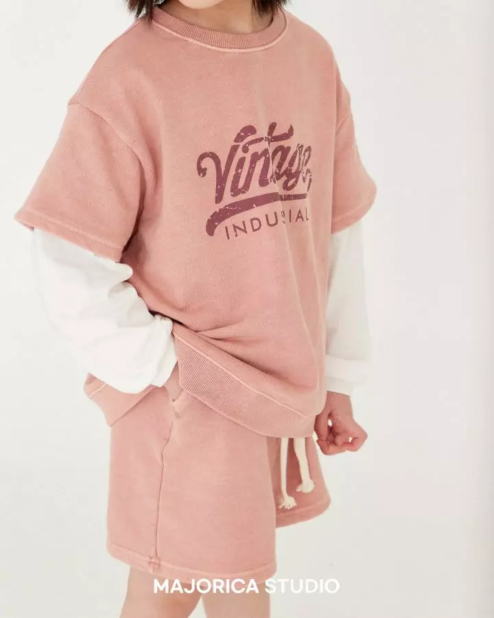 Majorica - Korean Children Fashion - #childofig - Vintage Pigment Top Bottom Set - 9
