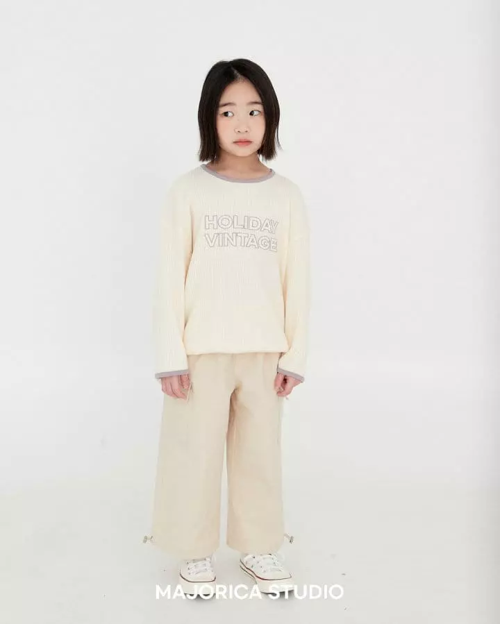 Majorica - Korean Children Fashion - #kidsstore - Waffle Sweatshirt - 9