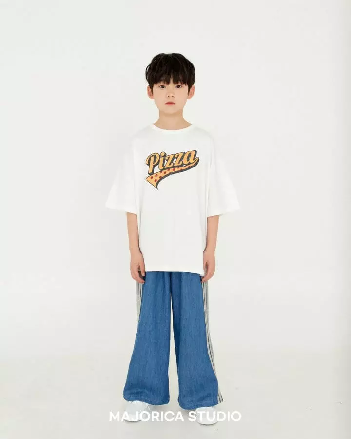 Majorica - Korean Children Fashion - #kidsstore - Pizza Tee - 5