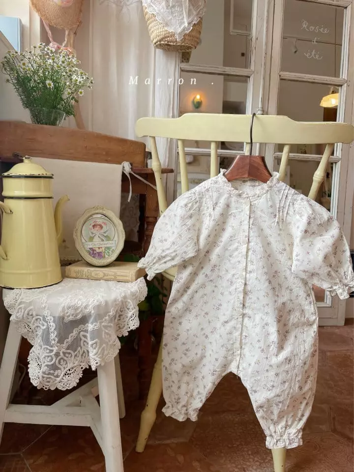 Marron Kid - Korean Baby Fashion - #babyboutique - Swan Bodysuit - 2