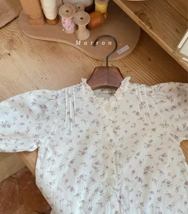 Marron Kid - Korean Baby Fashion - #babyboutiqueclothing - Swan Bodysuit - 3