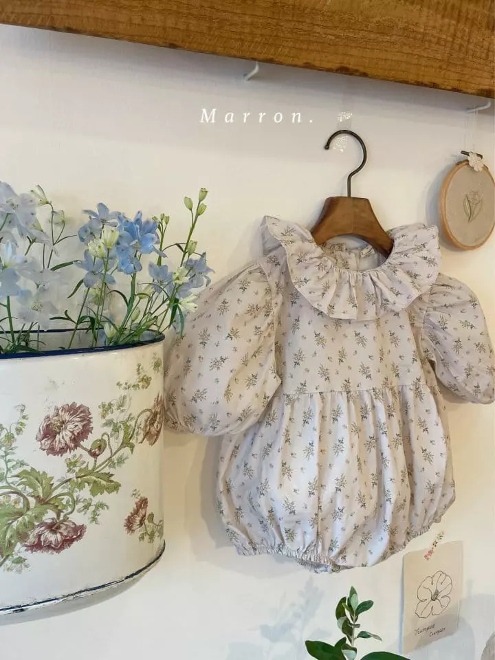 Marron Kid - Korean Baby Fashion - #babyboutiqueclothing - Roren Bodysuit - 2