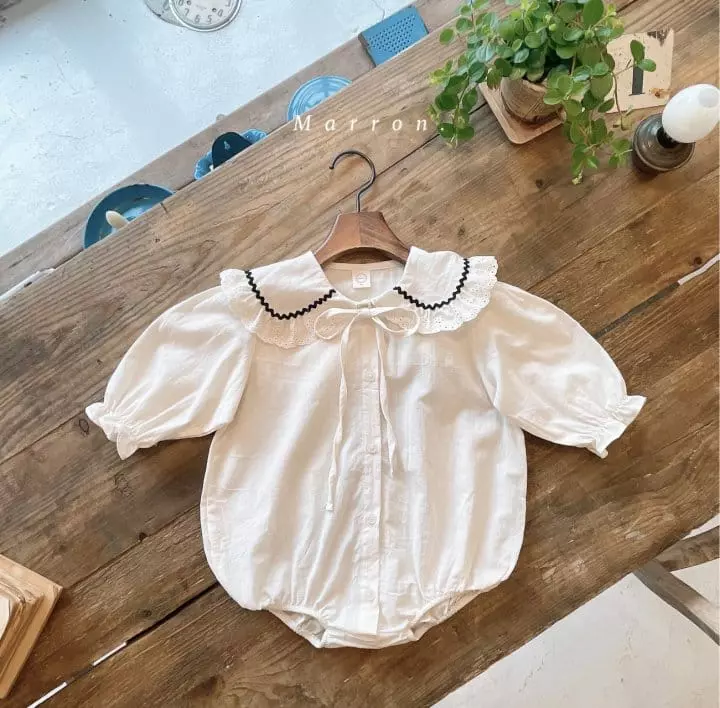 Marron Kid - Korean Baby Fashion - #babyfever - Wends Bodysuit - 7