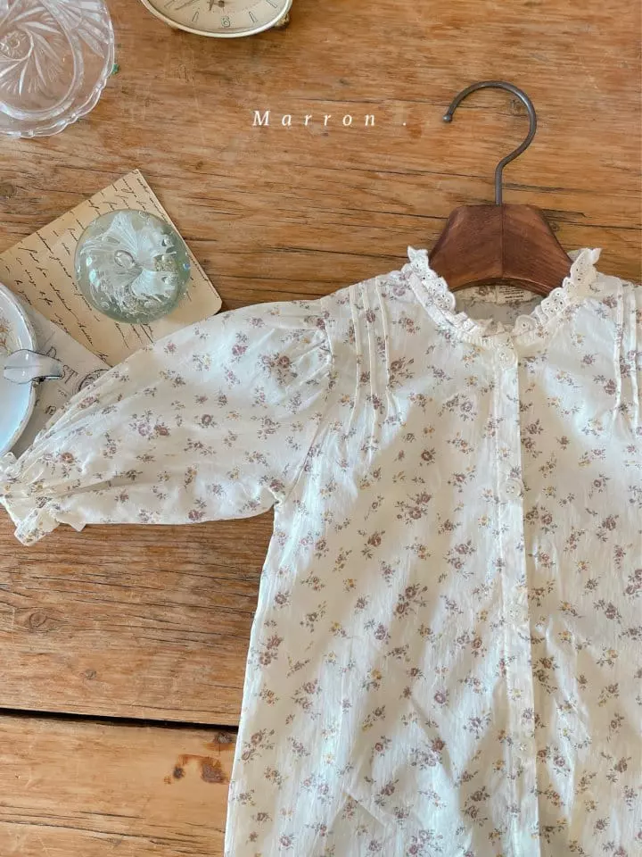 Marron Kid - Korean Baby Fashion - #babyoninstagram - Swan Bodysuit - 9
