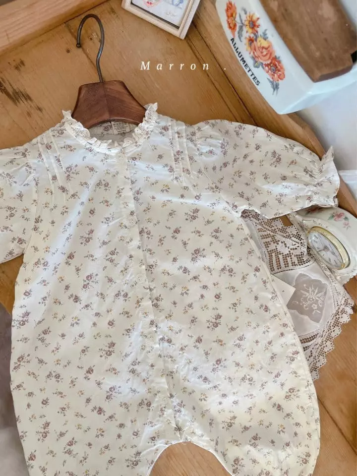 Marron Kid - Korean Baby Fashion - #babyootd - Swan Bodysuit - 10