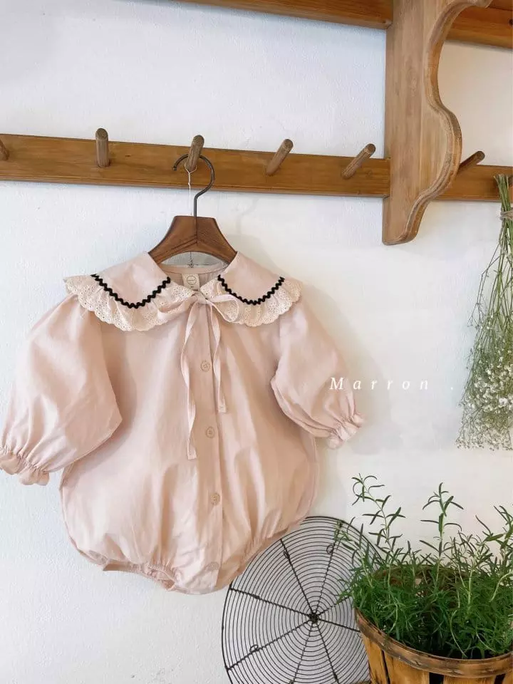 Marron Kid - Korean Baby Fashion - #onlinebabyshop - Wends Bodysuit