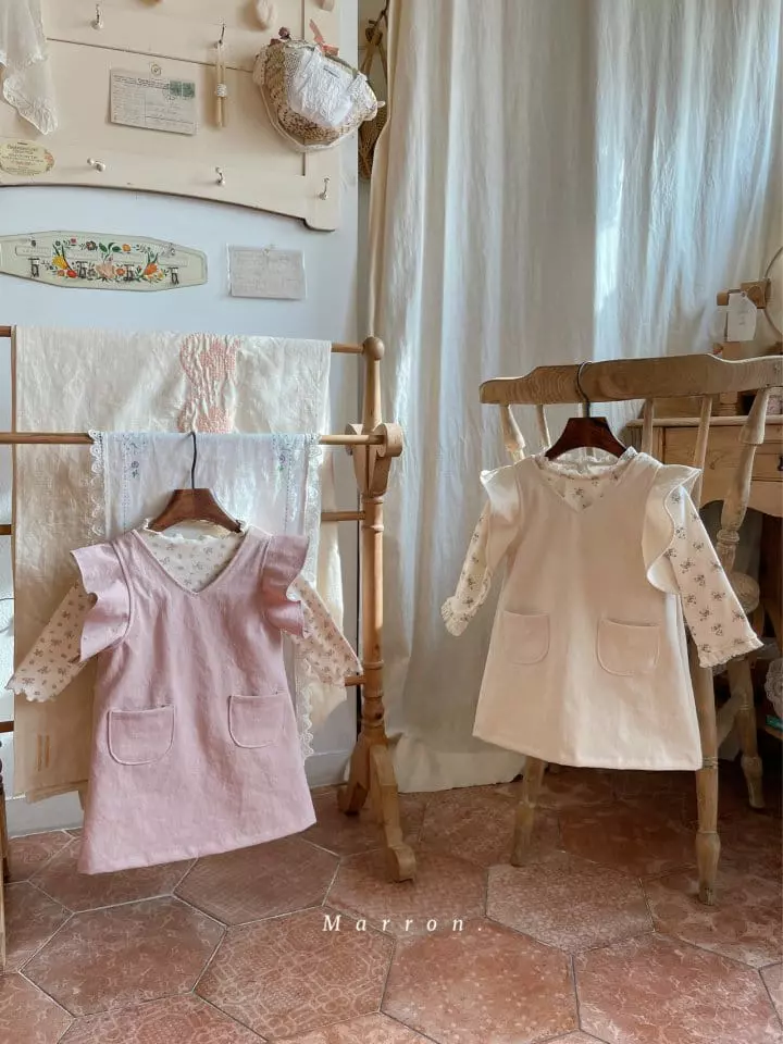 Marron Kid - Korean Children Fashion - #Kfashion4kids - Butterfly One-piece - 3