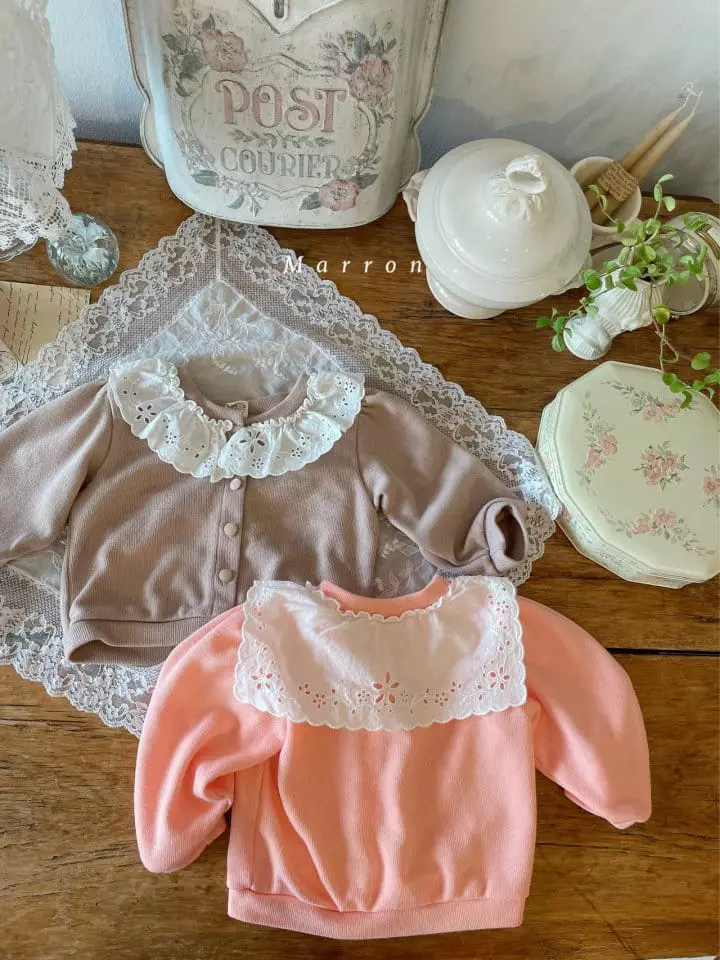Marron Kid - Korean Children Fashion - #childofig - Loved Cardigan - 3