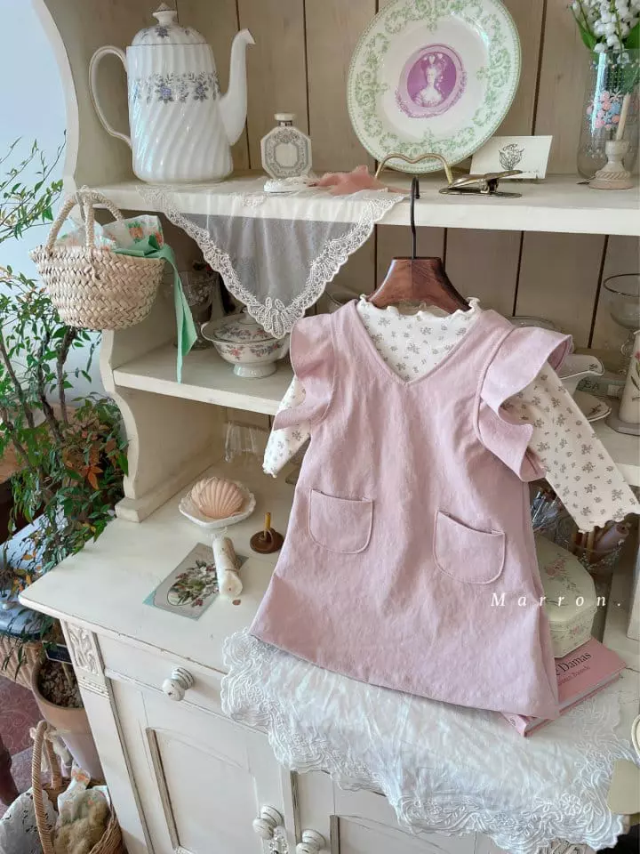 Marron Kid - Korean Children Fashion - #childofig - Butterfly One-piece - 11