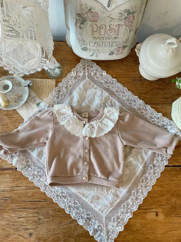 Marron Kid - Korean Children Fashion - #childofig - Loved Cardigan - 4