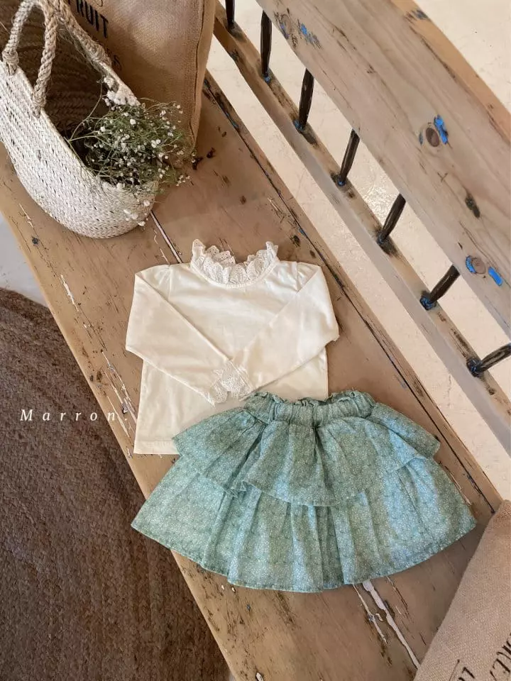 Marron Kid - Korean Children Fashion - #discoveringself - Cancan Skirt - 2