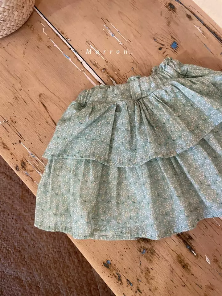 Marron Kid - Korean Children Fashion - #kidsstore - Cancan Skirt - 5