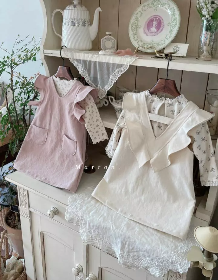 Marron Kid - Korean Children Fashion - #Kfashion4kids - Butterfly One-piece - 4