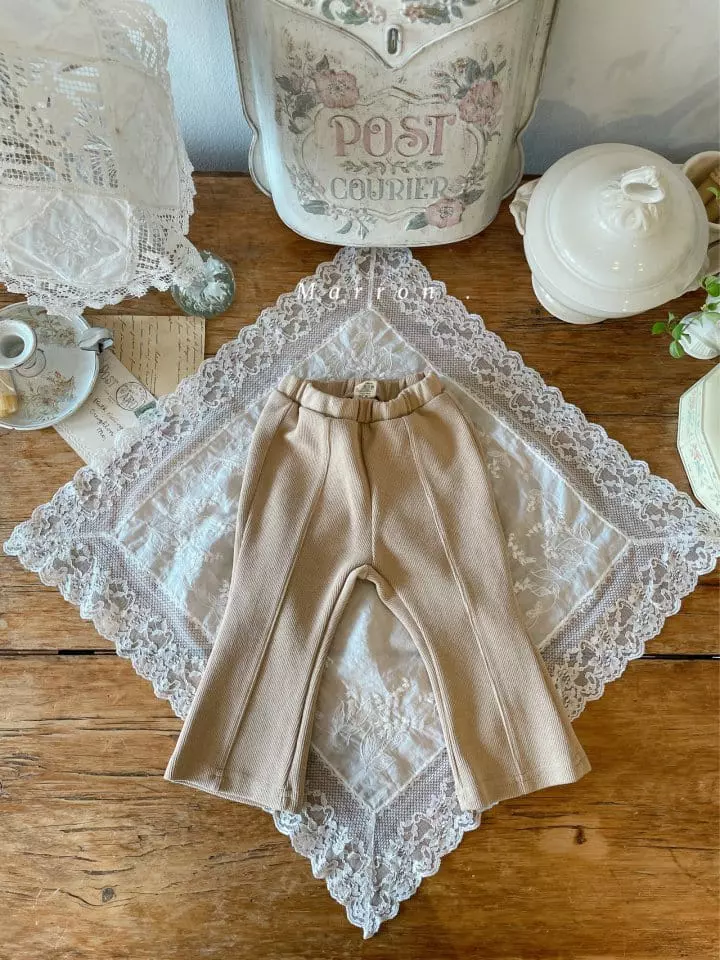 Marron Kid - Korean Children Fashion - #littlefashionista - Daily Pants - 4