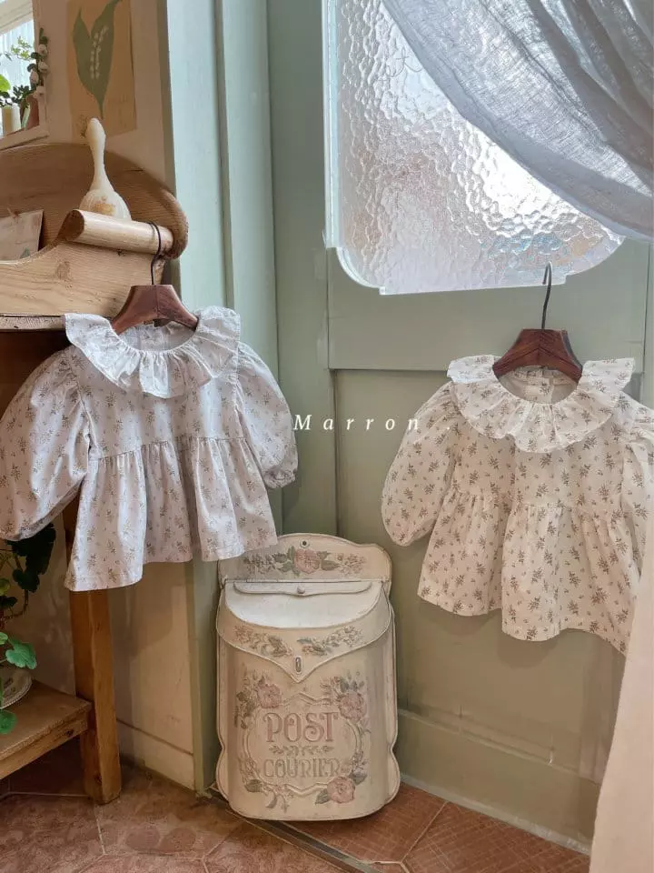 Marron Kid - Korean Children Fashion - #magicofchildhood - Roren Blouse - 3