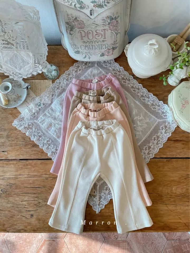Marron Kid - Korean Children Fashion - #minifashionista - Daily Pants - 5