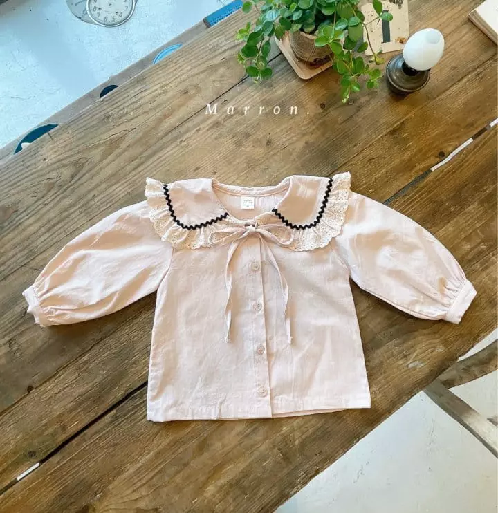 Marron Kid - Korean Children Fashion - #minifashionista - Wends Blouse - 3