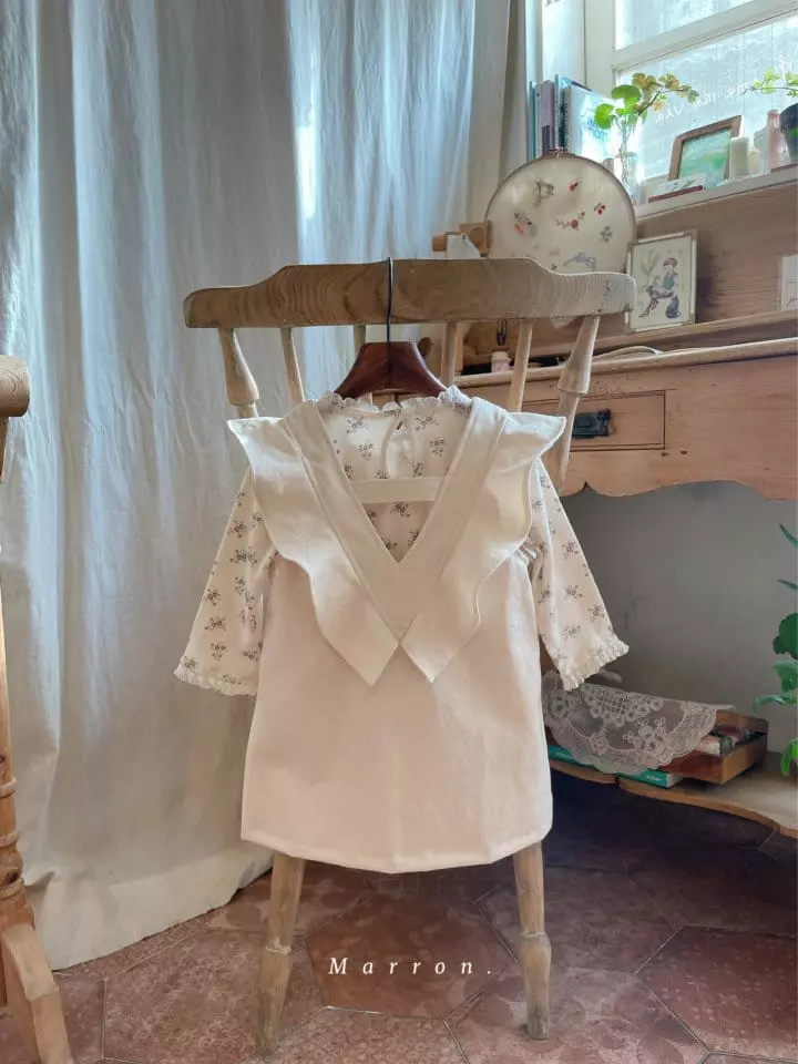 Marron Kid - Korean Children Fashion - #prettylittlegirls - Butterfly One-piece - 7