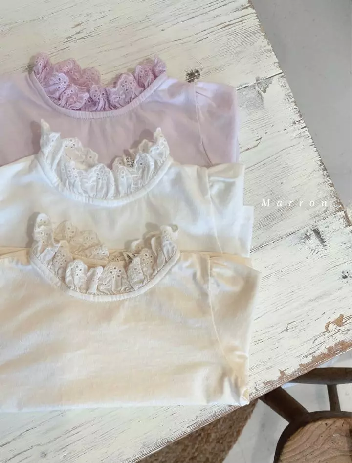 Marron Kid - Korean Children Fashion - #toddlerclothing - Petit Tee - 4