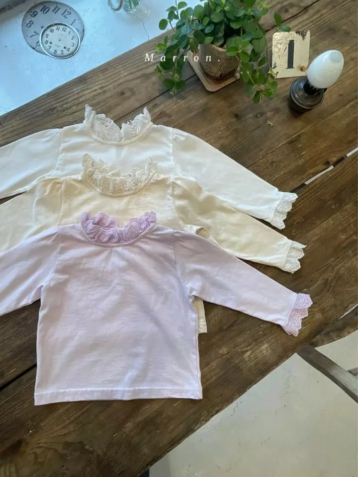 Marron Kid - Korean Children Fashion - #todddlerfashion - Petit Tee - 2