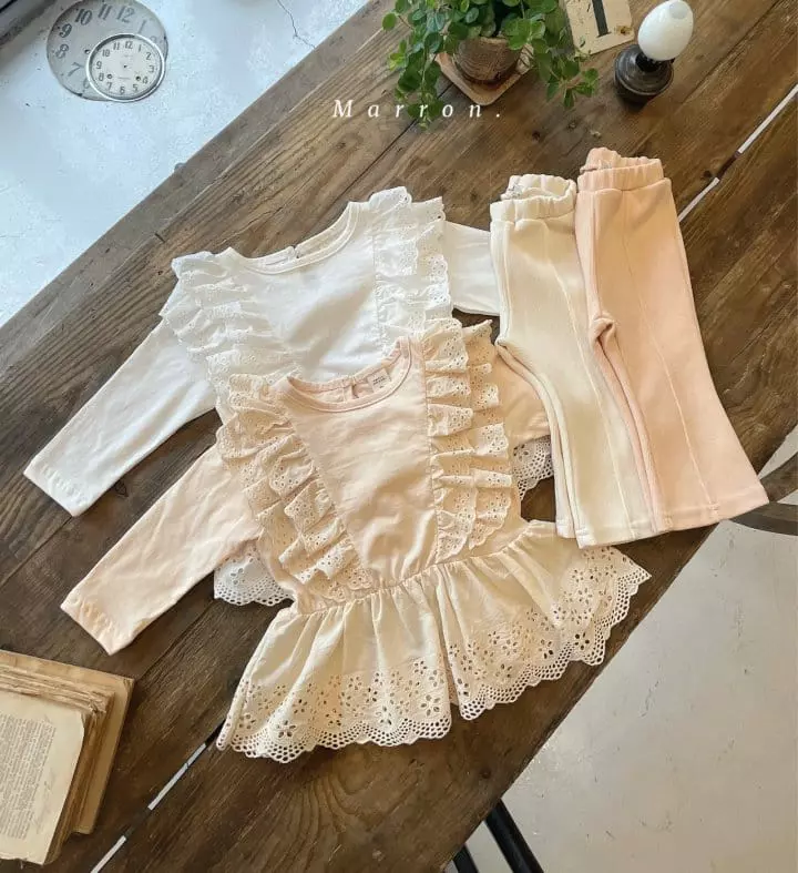 Marron Kid - Korean Children Fashion - #toddlerclothing - Daily Pants - 8