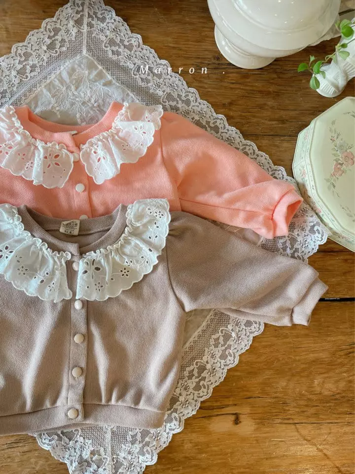 Marron Kid - Korean Children Fashion - #toddlerclothing - Loved Cardigan