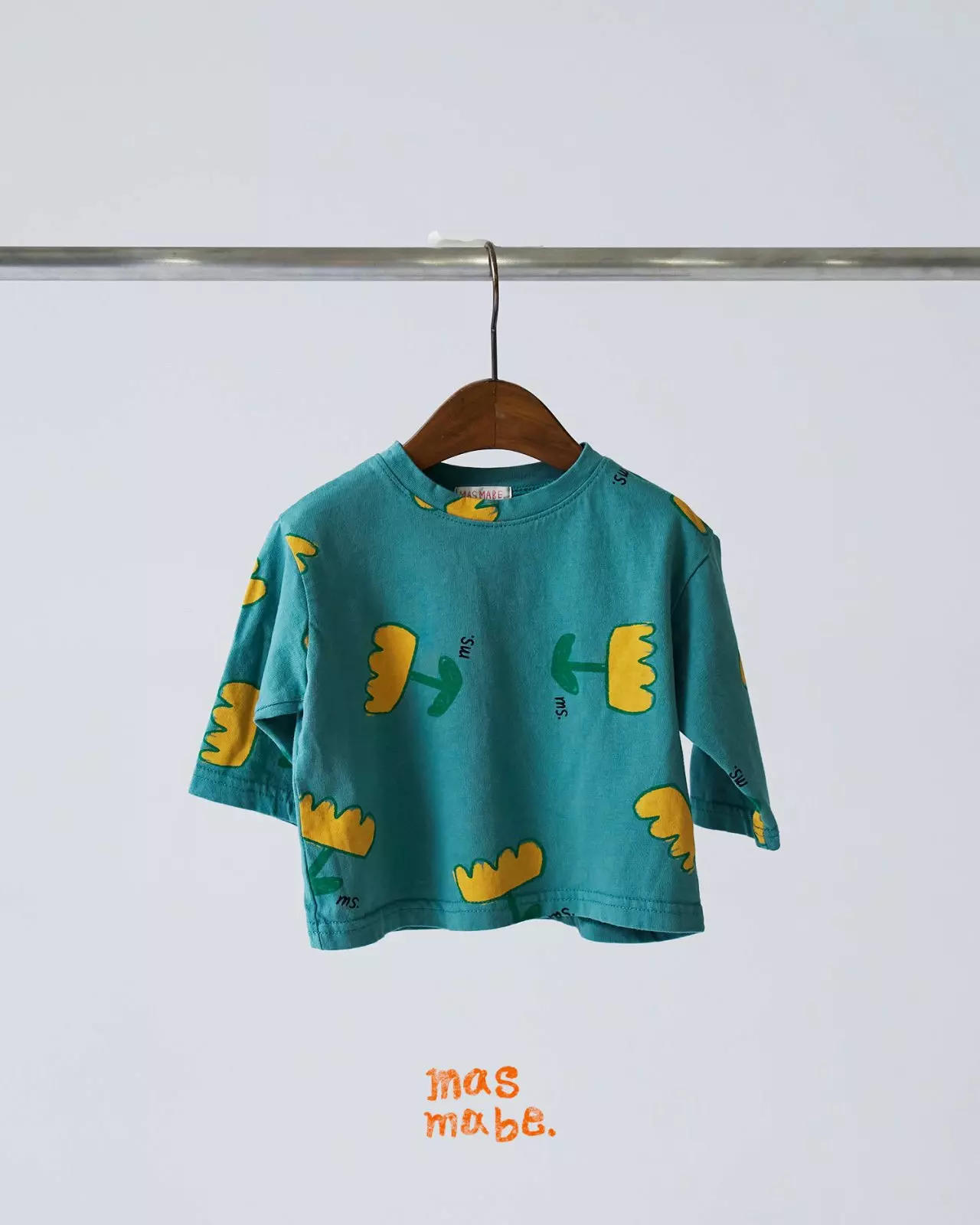 Masmabe - Korean Baby Fashion - #babyboutiqueclothing - Yellow Tulip One-piece