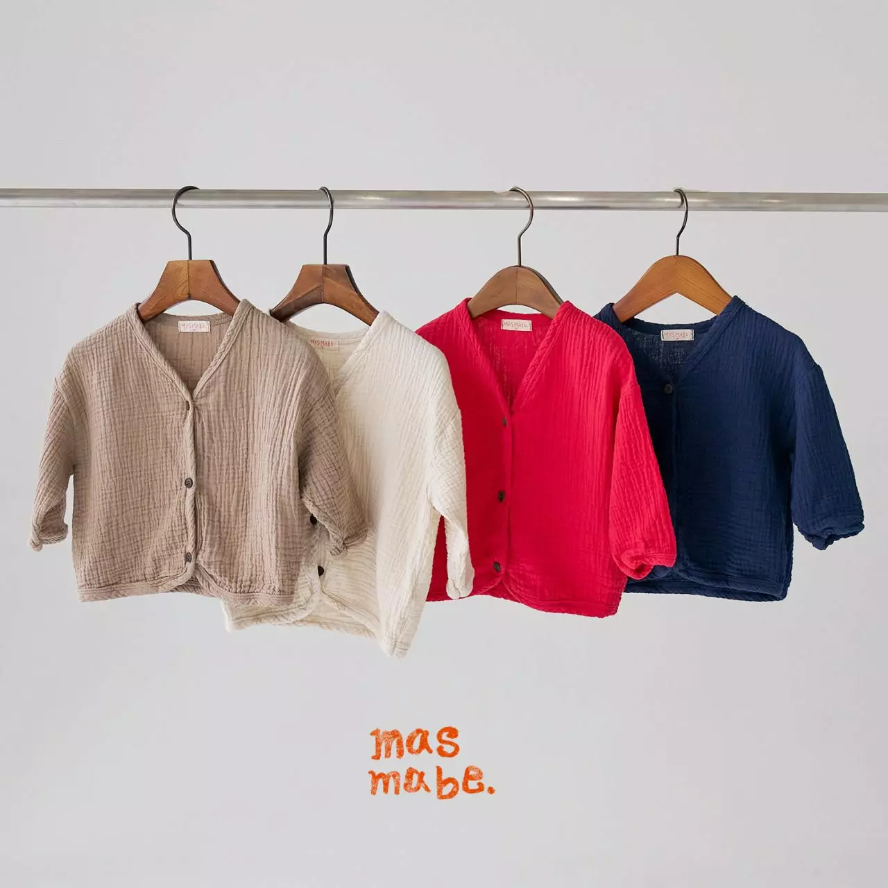Masmabe - Korean Baby Fashion - #babyoutfit - Smile Cardigan - 7