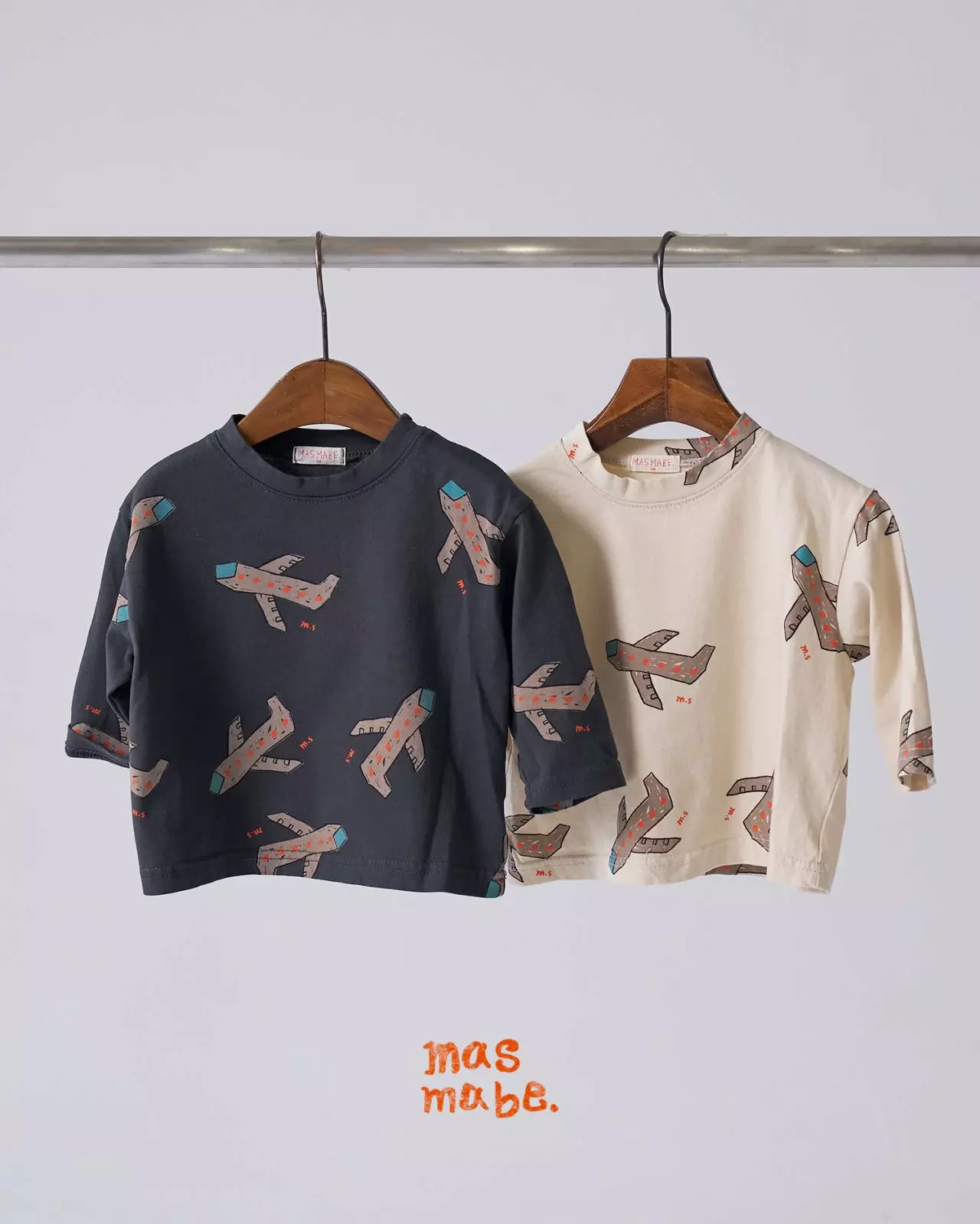 Masmabe - Korean Baby Fashion - #babywear - Airplane Tee - 4